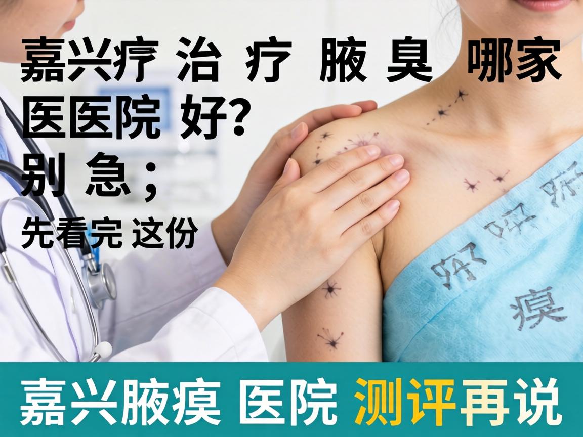 嘉兴治疗腋臭哪家医院好？别急，先看完这份嘉兴腋臭医院测评再说