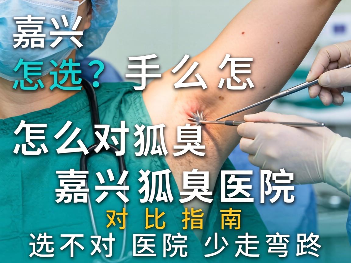 嘉兴狐臭手术医院怎么选？嘉兴狐臭医院对比指南，选对医院少走弯路