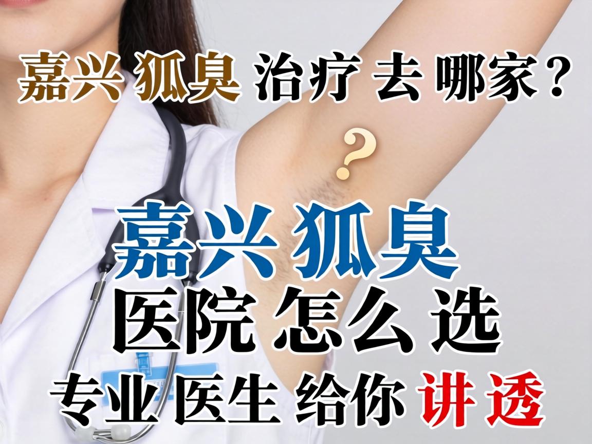 嘉兴狐臭治疗去哪家？嘉兴狐臭医院怎么选？专业医生给你讲透