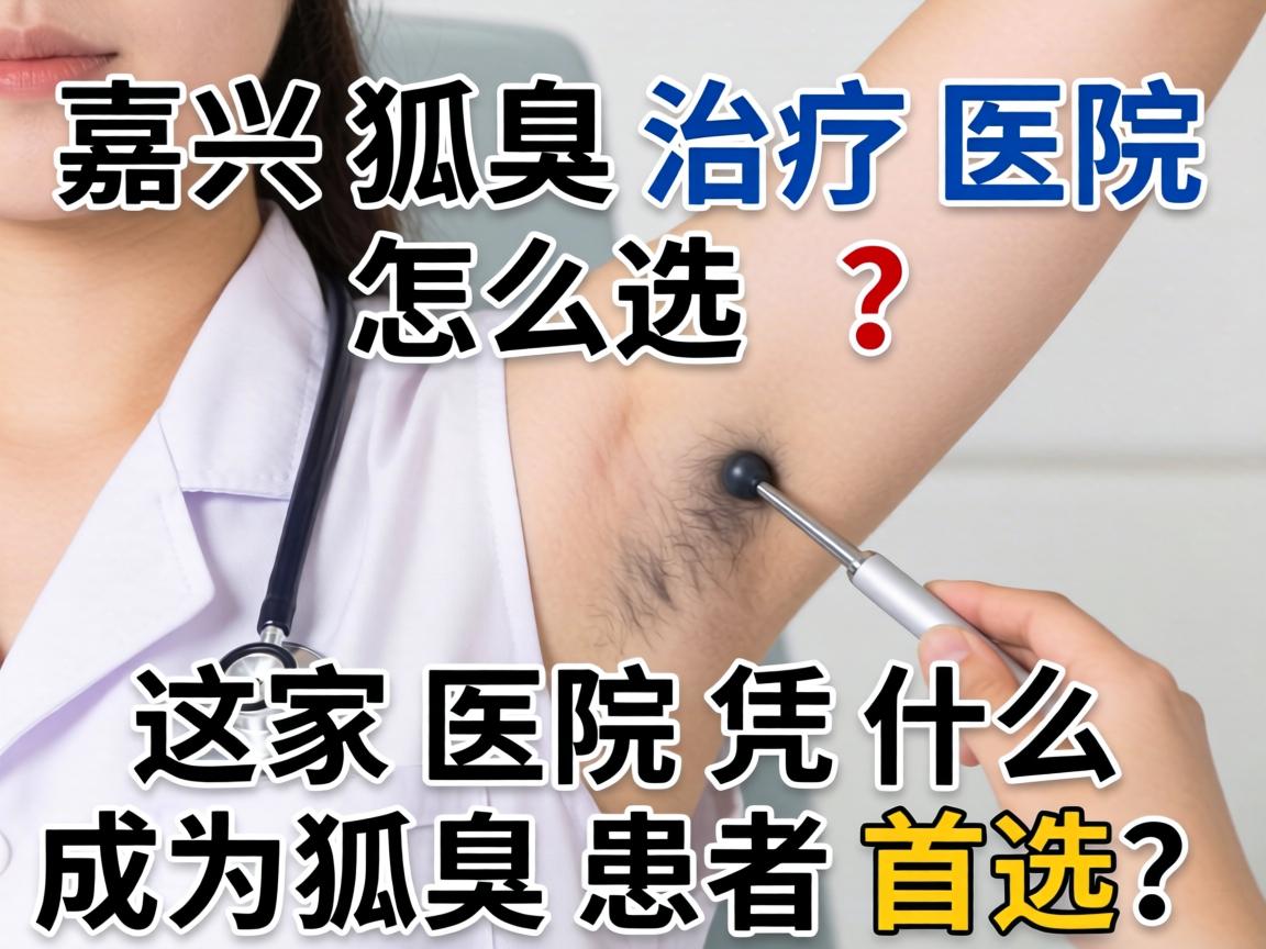嘉兴狐臭治疗医院怎么选？这家医院凭什么成为狐臭患者首选？
