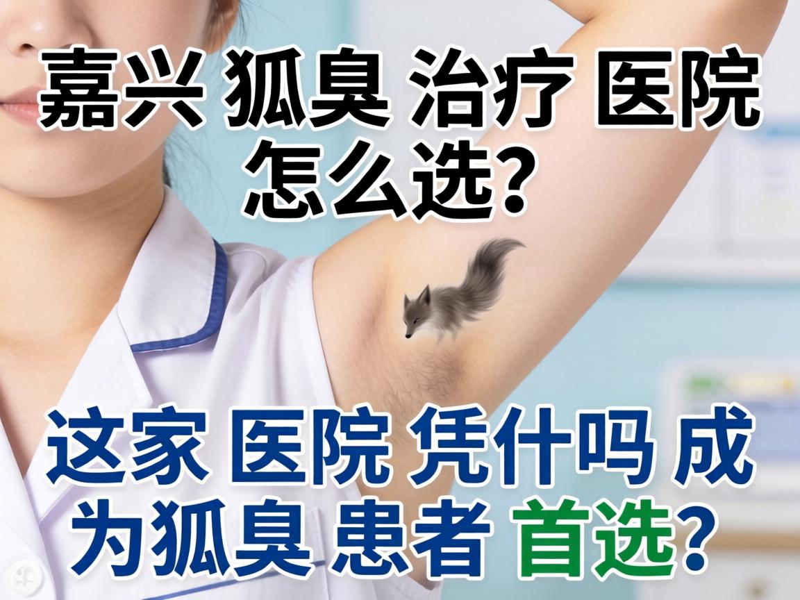 嘉兴狐臭治疗医院怎么选？这家医院凭什么成为狐臭患者首选？