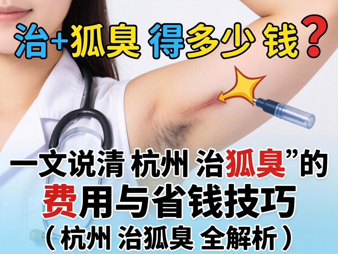 杭州治狐臭得多少钱？一文说清杭州治狐臭的费用与省钱技巧（杭州治狐臭全解析）