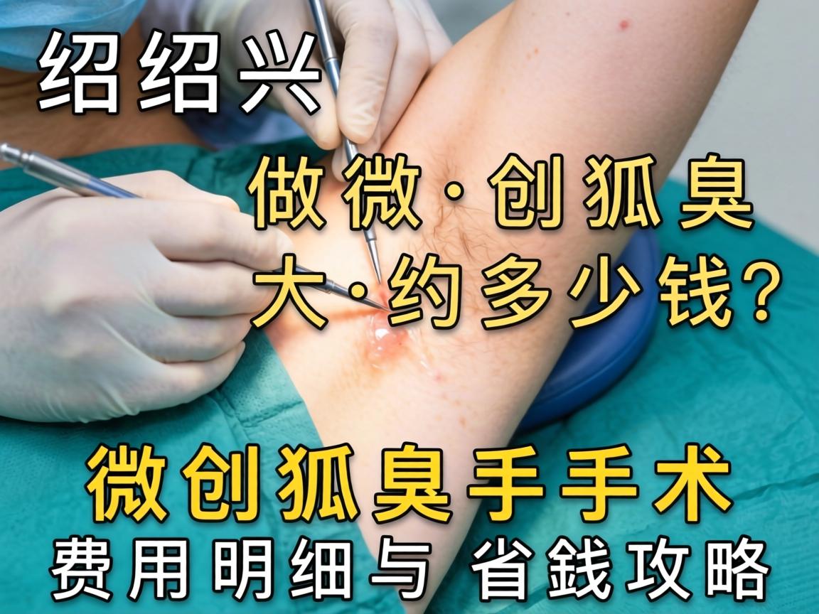 绍兴做微创狐臭手术大约多少钱？微创狐臭手术费用明细与省钱攻略