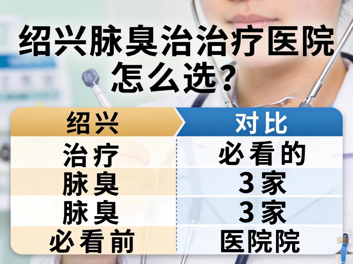 绍兴腋臭治疗医院怎么选？绍兴治疗腋臭前必看的3家医院对比
