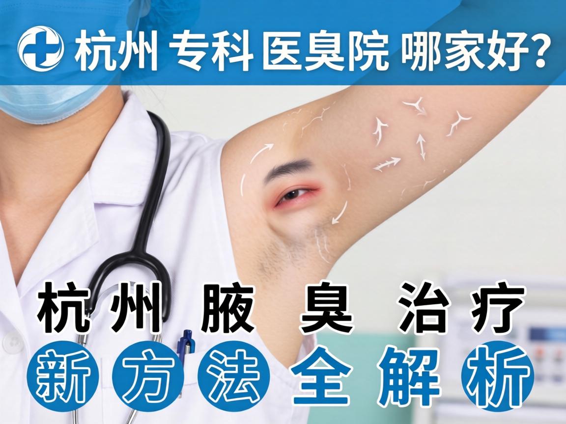 杭州腋臭专科医院哪家好？杭州腋臭治疗新方法全解析