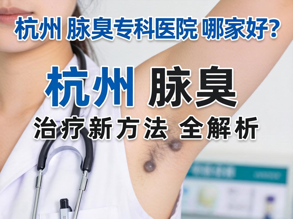 杭州腋臭专科医院哪家好？杭州腋臭治疗新方法全解析