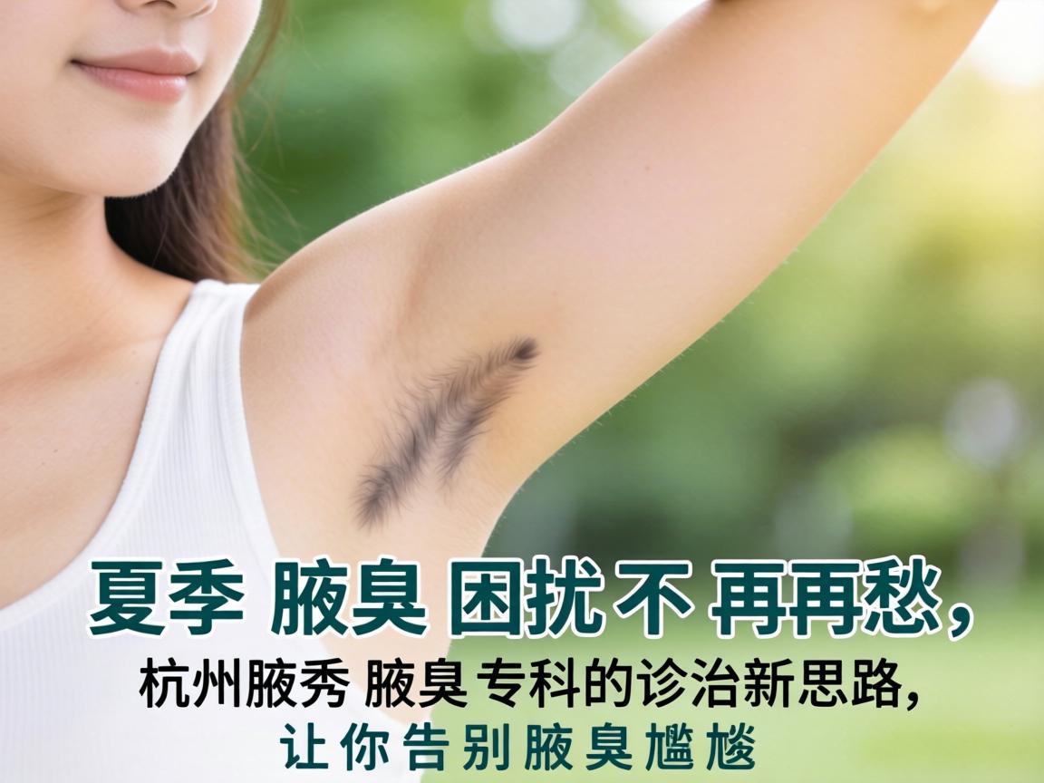 夏季腋臭困扰不再愁,杭州腋秀腋臭专科的诊治新思路,让你告别腋臭尴尬 夏季腋臭困扰不再愁,杭州腋秀腋臭专科的诊治新思路,让你告别腋臭尴尬