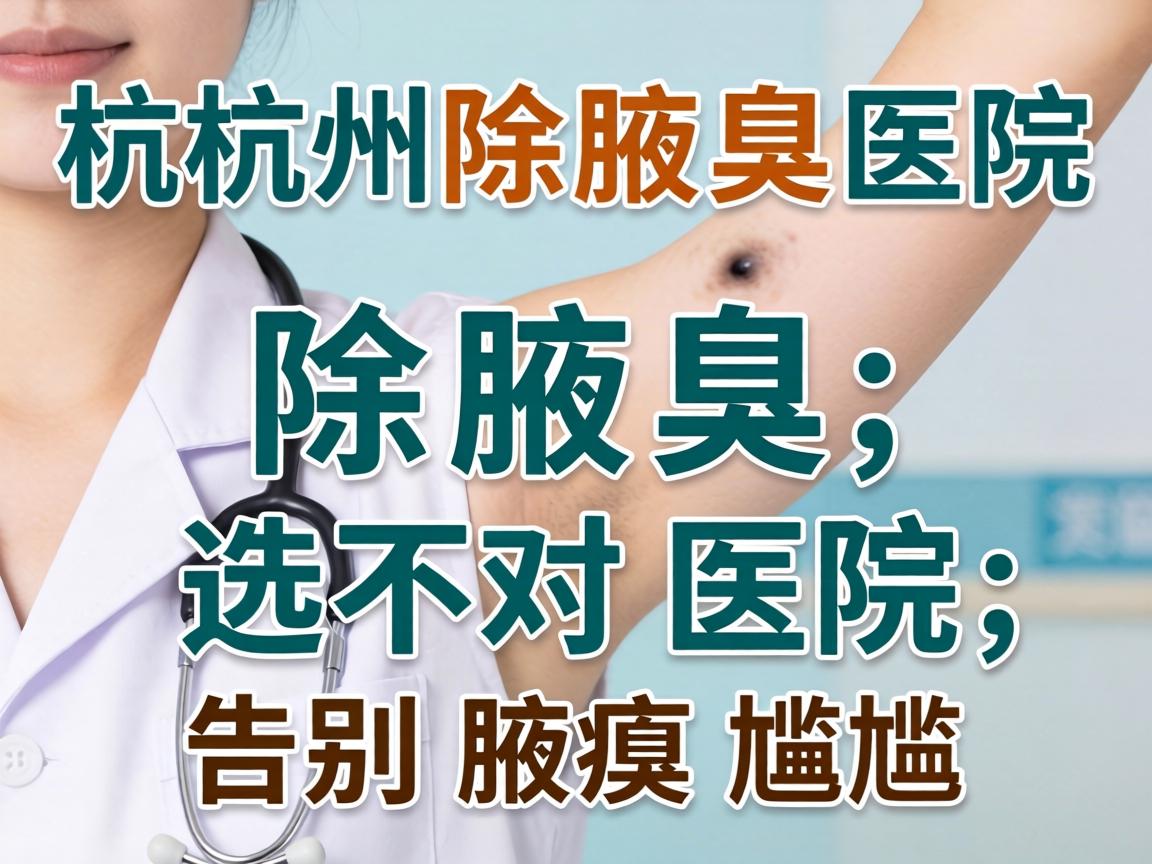 杭州除腋臭医院,除腋臭,选对医院,告别腋臭尴尬 杭州除腋臭医院,除腋臭,选对医院,告别腋臭尴尬