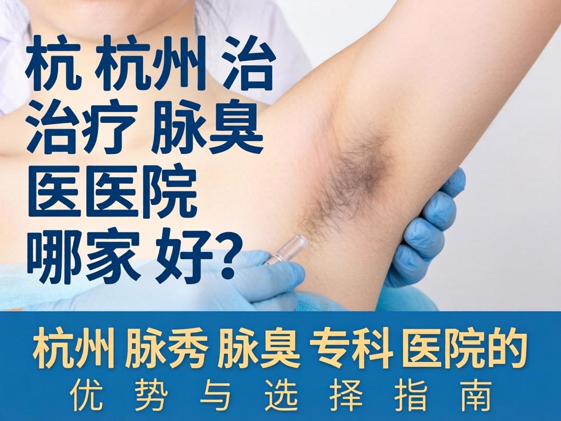 杭州治疗腋臭医院哪家好?杭州腋秀腋臭专科医院的优势与选择指南 杭州治疗腋臭医院哪家好?杭州腋秀腋臭专科医院的优势与选择指南