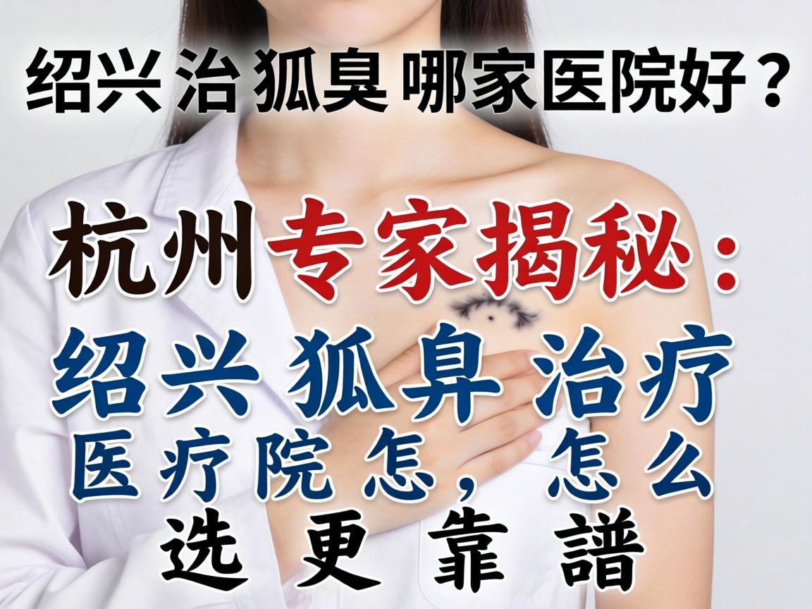 绍兴治狐臭哪家医院好？杭州专家揭秘，绍兴狐臭治疗医院怎么选更靠谱