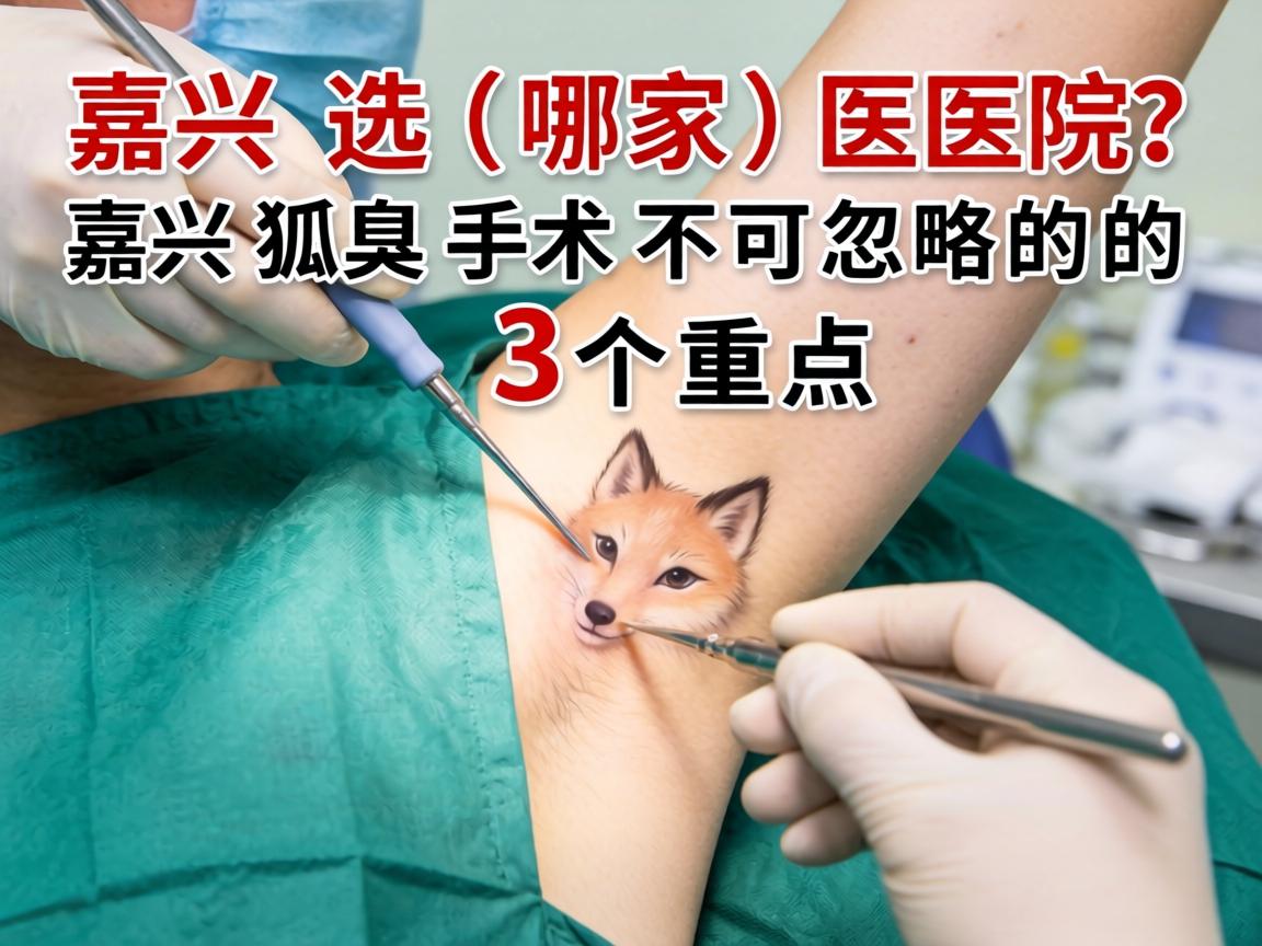 嘉兴狐臭手术选哪家医院？嘉兴狐臭手术不可忽略的3个重点