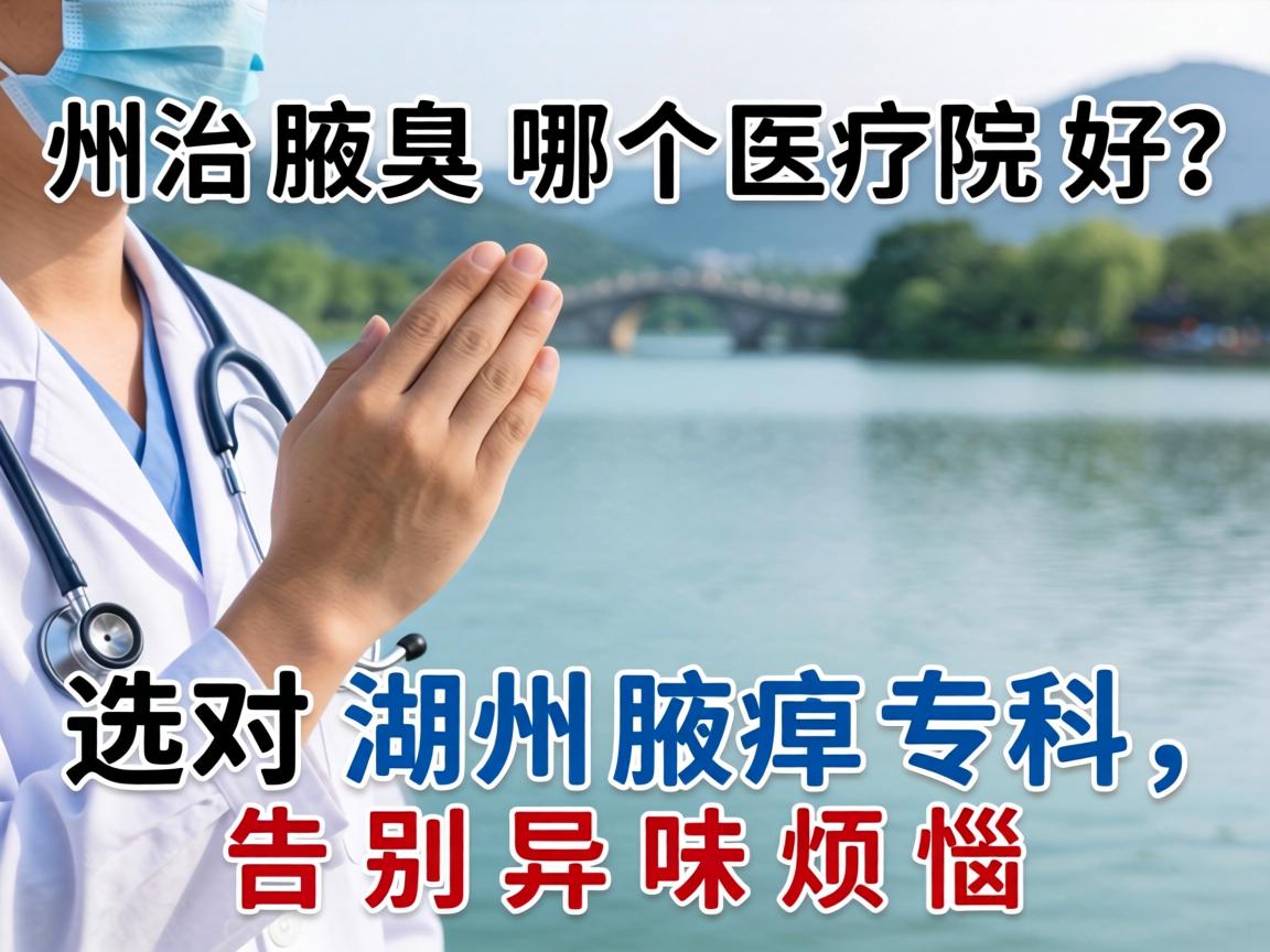 湖州治腋臭哪个医院好？选对湖州腋臭专科，告别异味烦恼