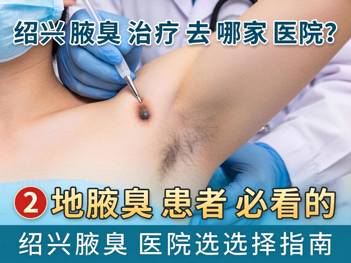 绍兴腋臭治疗去哪家医院？本地腋臭患者必看的绍兴腋臭医院选择指南