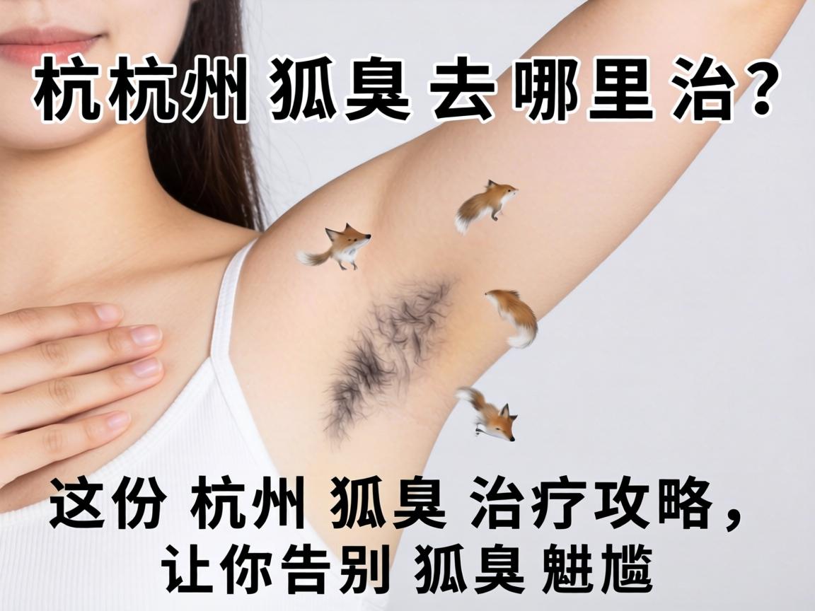 杭州狐臭去哪里治？这份杭州狐臭治疗攻略，让你告别狐臭尴尬