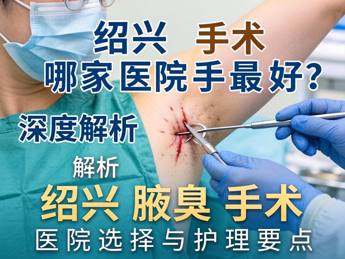绍兴腋臭手术哪家医院最好？深度解析绍兴腋臭手术医院选择与护理要点