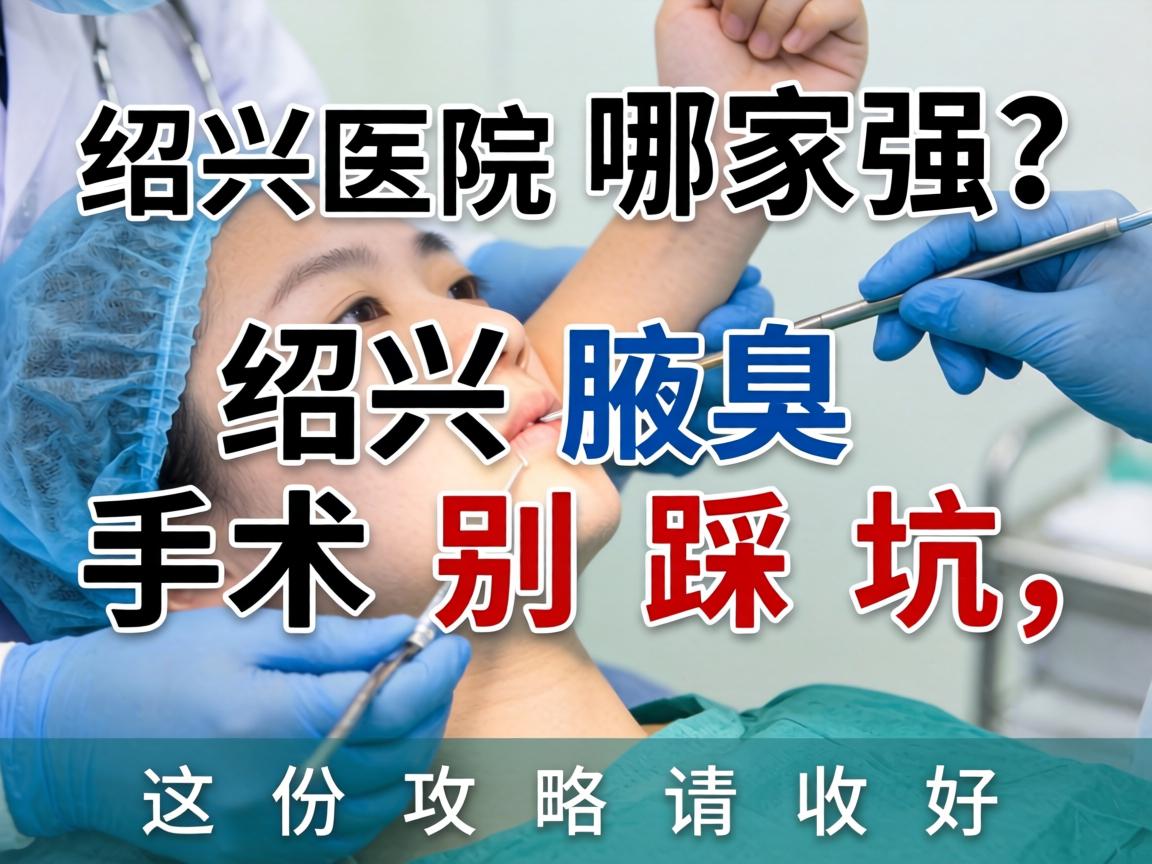 绍兴腋臭手术医院哪家强？绍兴腋臭手术别踩坑，这份攻略请收好
