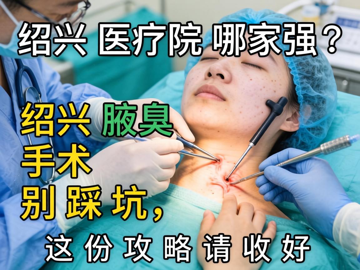 绍兴腋臭手术医院哪家强？绍兴腋臭手术别踩坑，这份攻略请收好