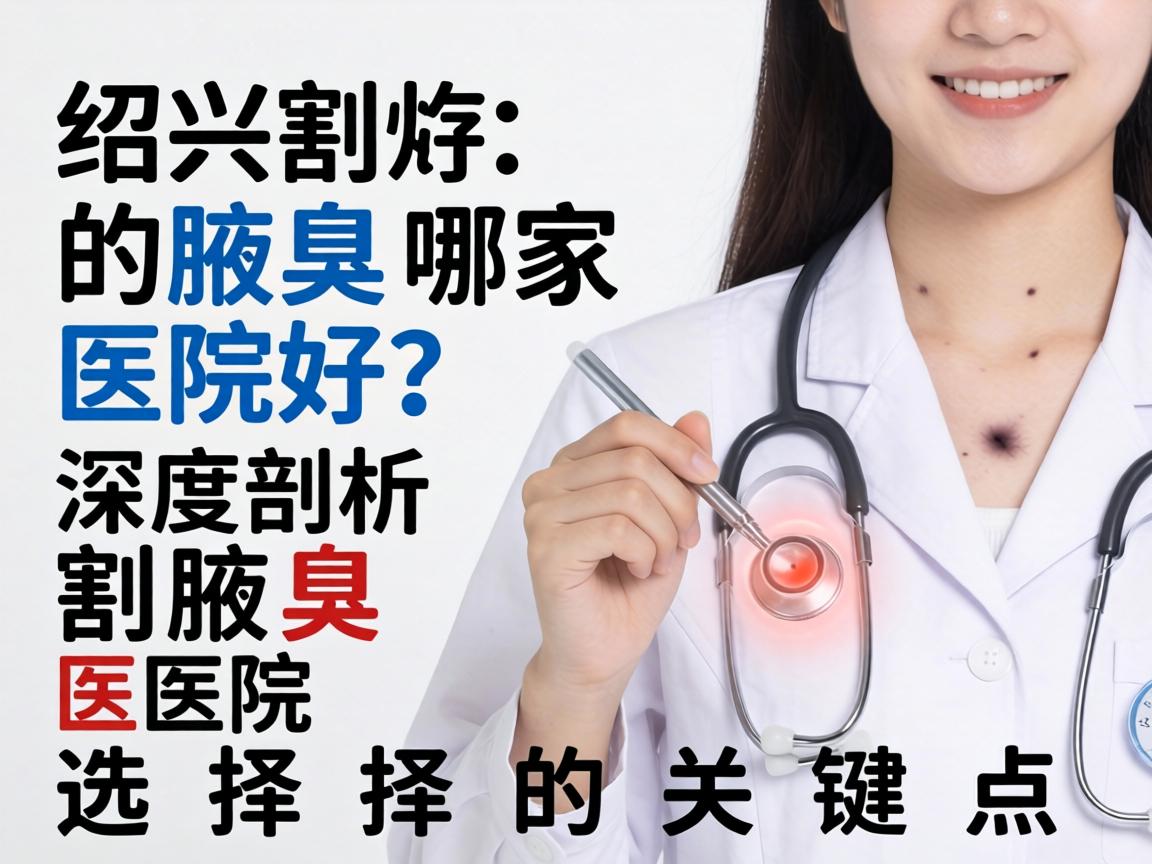 绍兴割腋臭哪家医院好？深度剖析割腋臭医院选择的关键点
