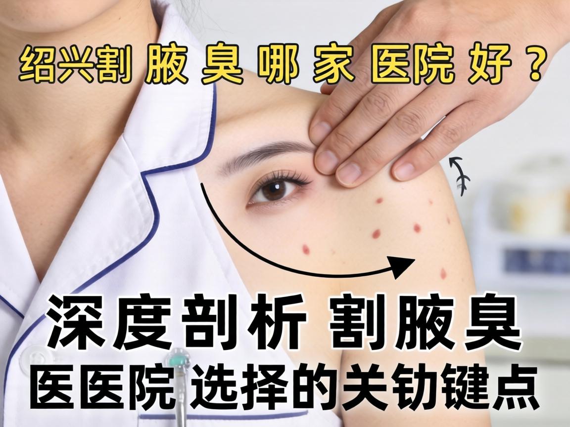 绍兴割腋臭哪家医院好？深度剖析割腋臭医院选择的关键点