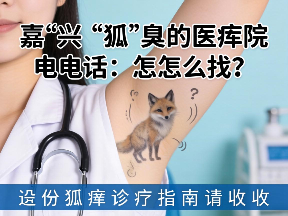 嘉兴狐臭医院电话怎么找？这份狐臭诊疗指南请收好