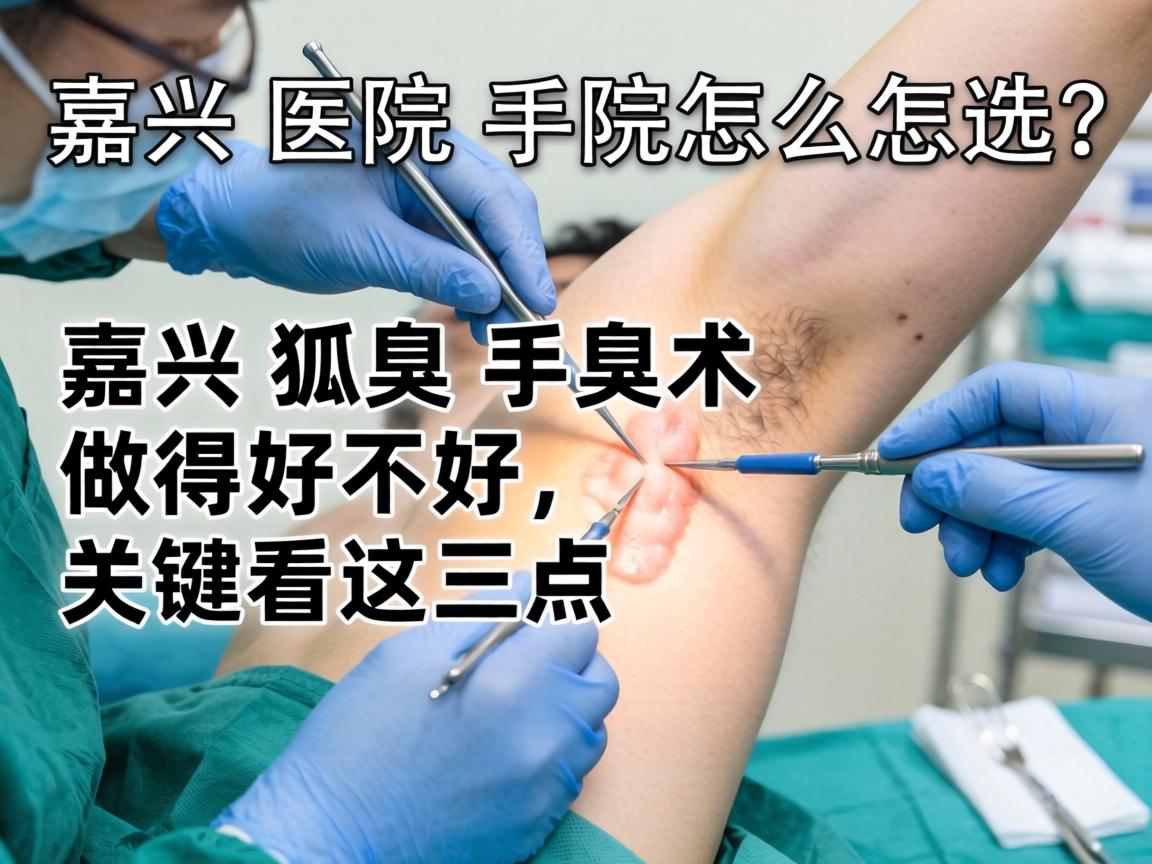 嘉兴狐臭手术医院怎么选?嘉兴狐臭手术做得好不好,关键看这三点 嘉兴狐臭手术医院怎么选?嘉兴狐臭手术做得好不好,关键看这三点