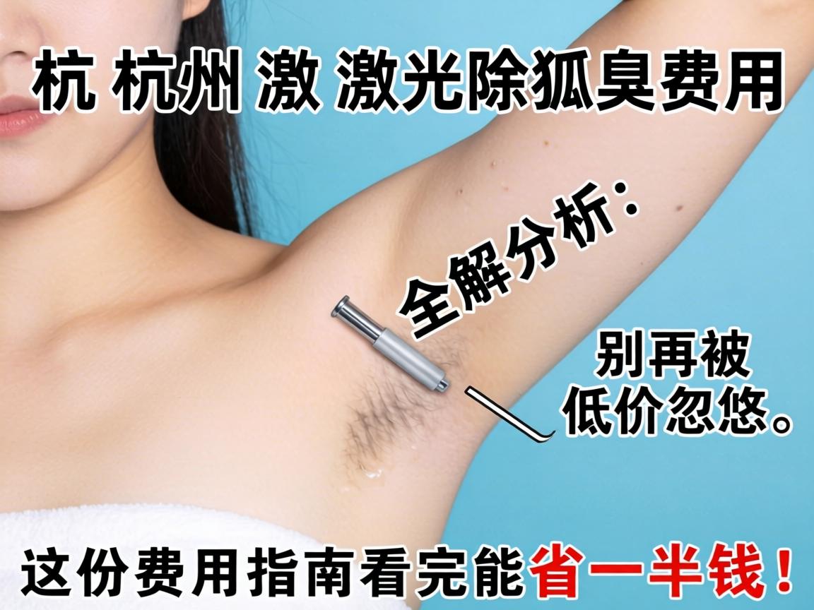 杭州激光除狐臭费用全解析，别再被低价忽悠，这份费用指南看完能省一半钱！