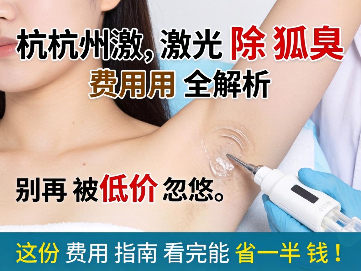 杭州激光除狐臭费用全解析，别再被低价忽悠，这份费用指南看完能省一半钱！