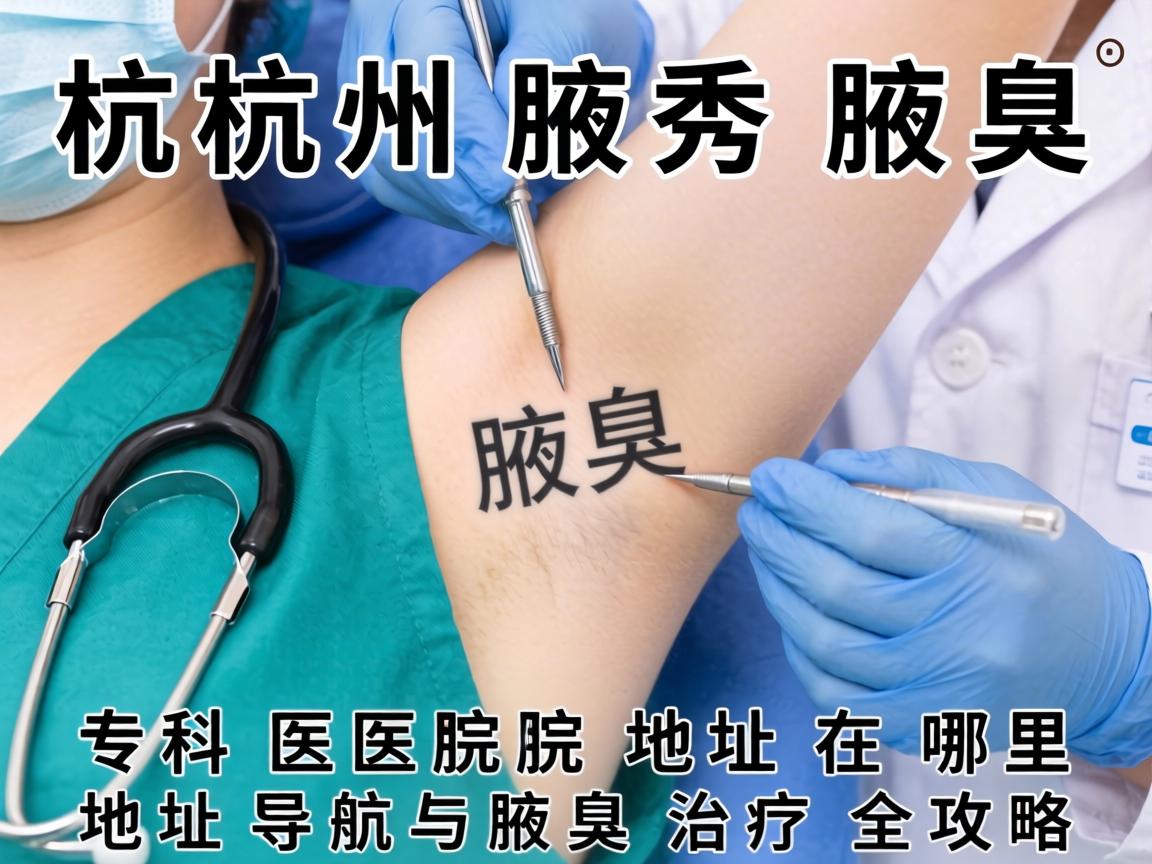 杭州腋秀腋臭专科医院地址在哪里？地址导航与腋臭治疗全攻略