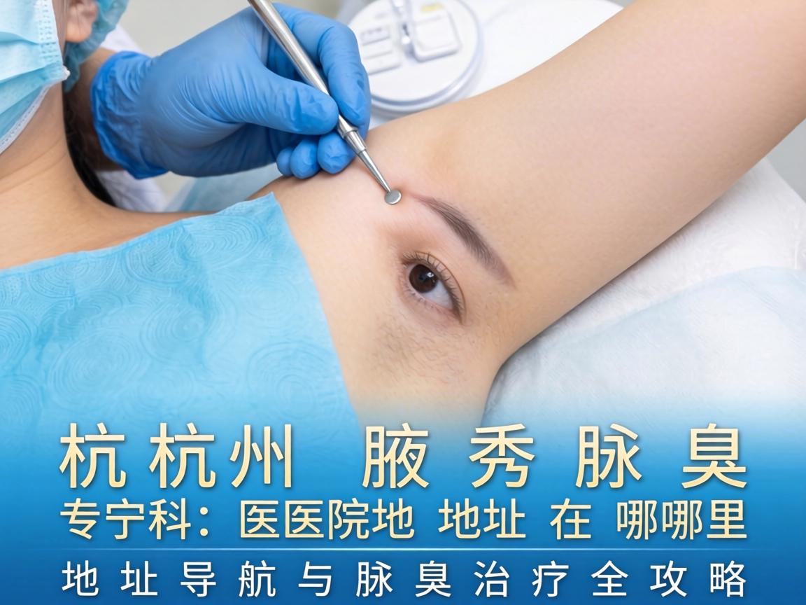 杭州腋秀腋臭专科医院地址在哪里？地址导航与腋臭治疗全攻略