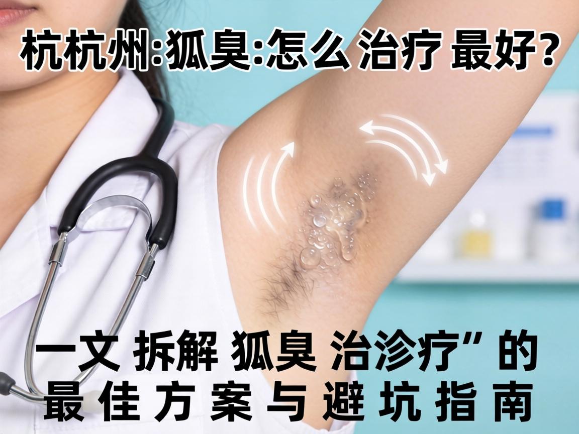 杭州狐臭怎么治疗最好？一文拆解狐臭治疗的最佳方案与避坑指南
