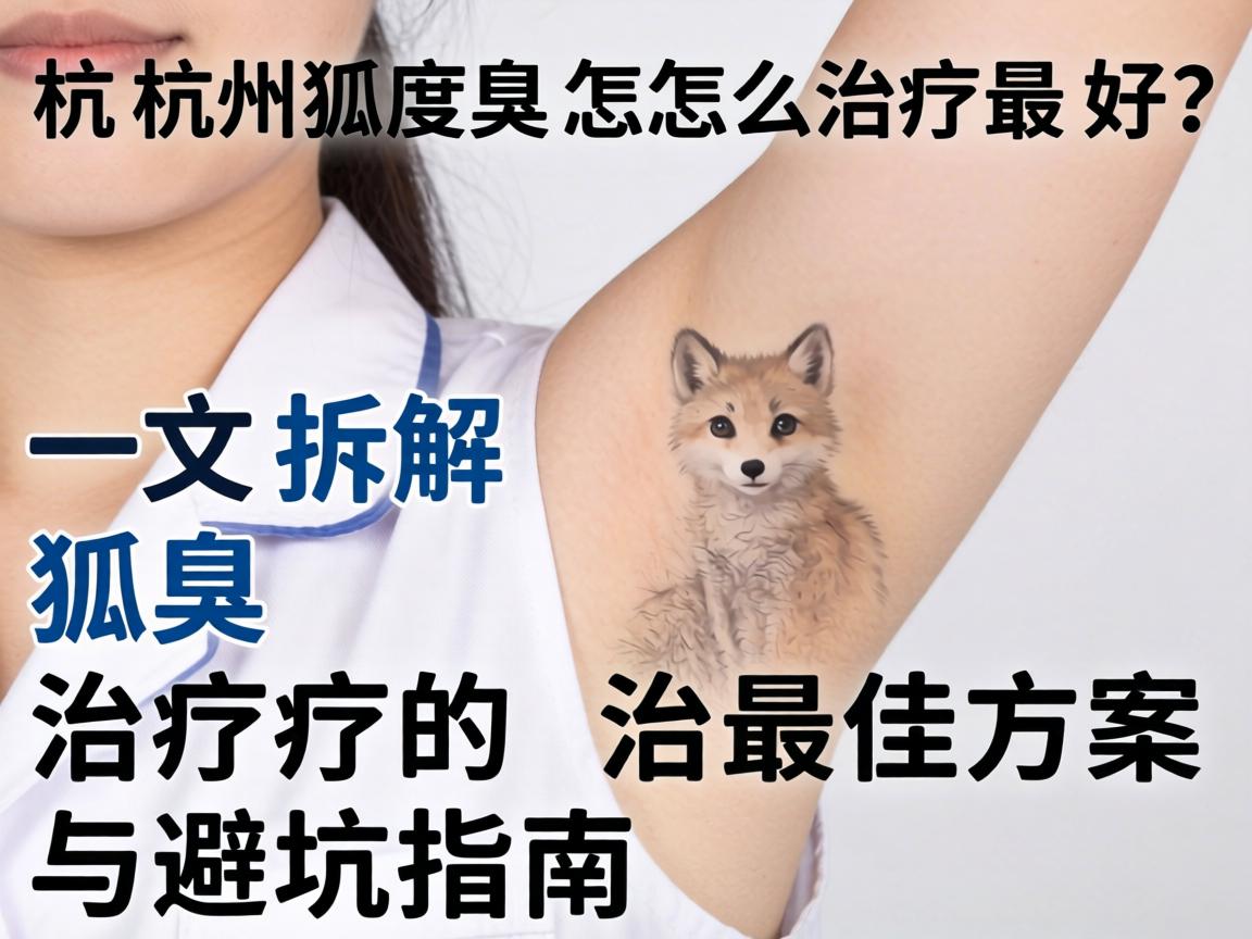 杭州狐臭怎么治疗最好？一文拆解狐臭治疗的最佳方案与避坑指南