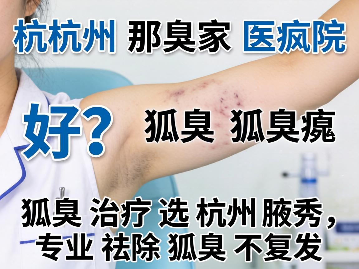 杭州那家医院狐臭好？狐臭治疗选杭州腋秀，专业祛除狐臭不复发