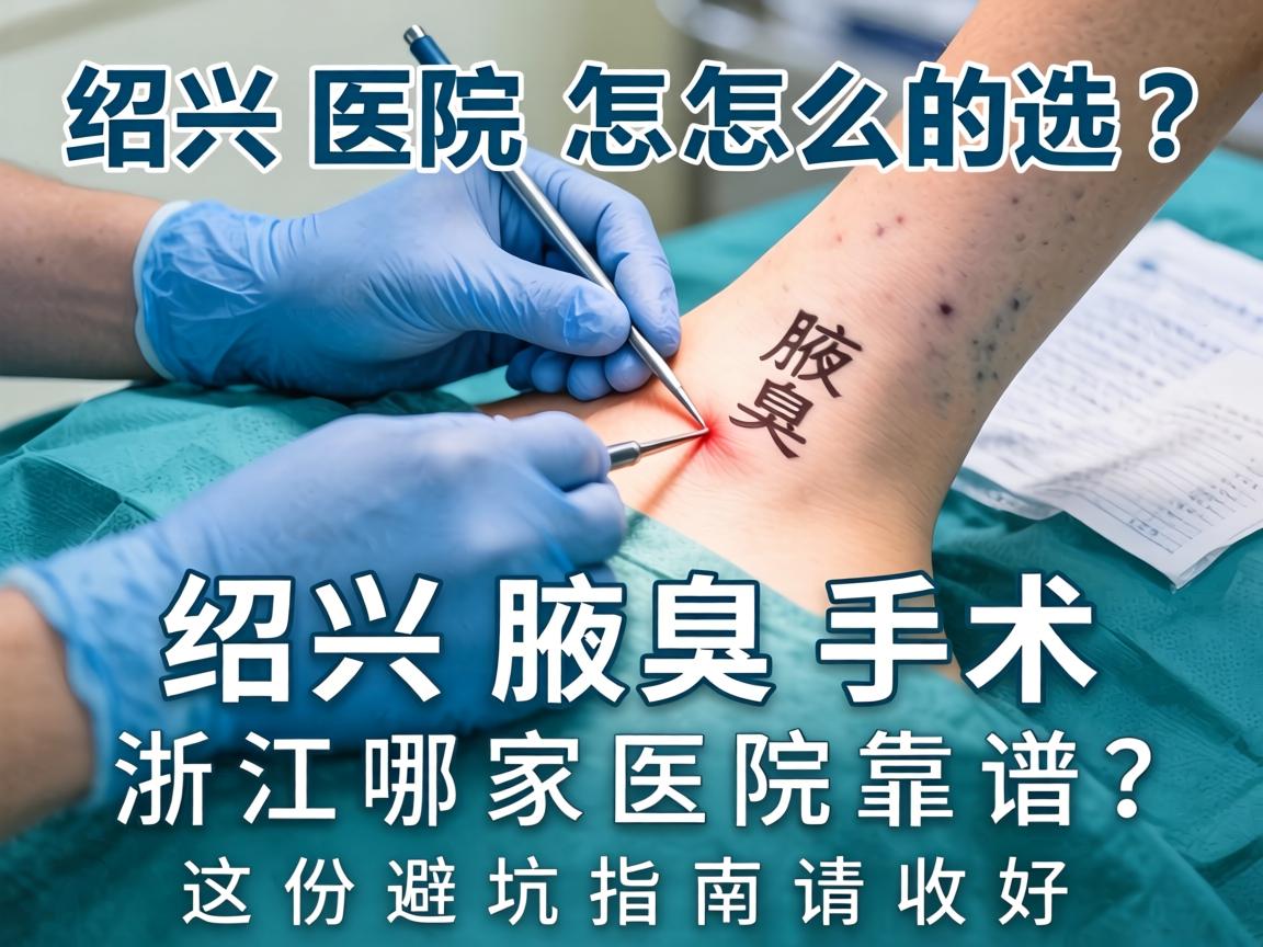 绍兴腋臭手术医院怎么选？绍兴腋臭手术浙江哪家医院靠谱？这份避坑指南请收好