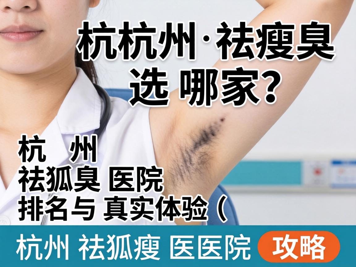 杭州祛狐臭医院选哪家？杭州祛狐臭医院排名与真实体验（杭州祛狐臭医院攻略）