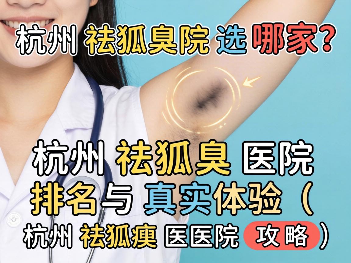 杭州祛狐臭医院选哪家？杭州祛狐臭医院排名与真实体验（杭州祛狐臭医院攻略）