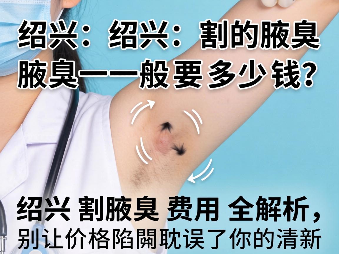 在绍兴割腋臭一般要多少钱？绍兴割腋臭费用全解析，别让价格陷阱耽误了你的清新
