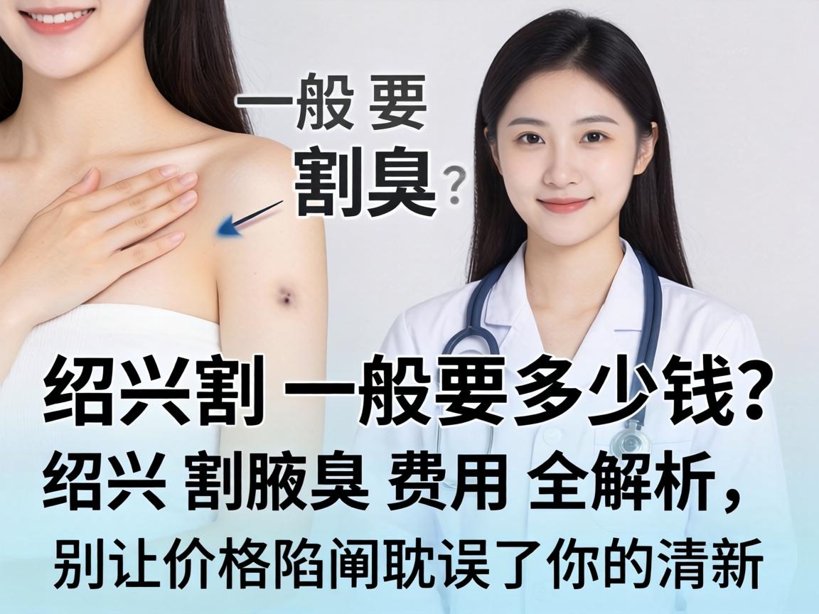 在绍兴割腋臭一般要多少钱？绍兴割腋臭费用全解析，别让价格陷阱耽误了你的清新