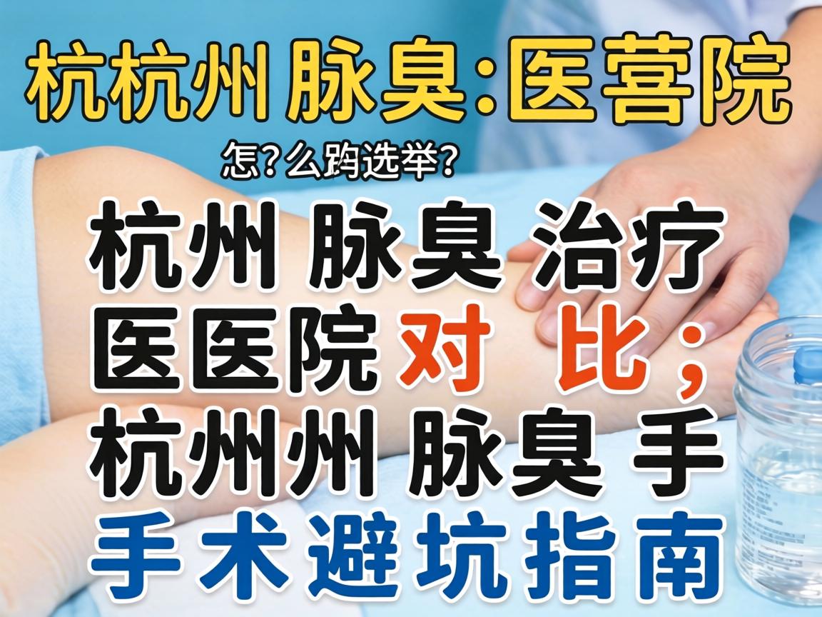杭州腋臭医院怎么选？杭州腋臭治疗医院对比，杭州腋臭手术避坑指南
