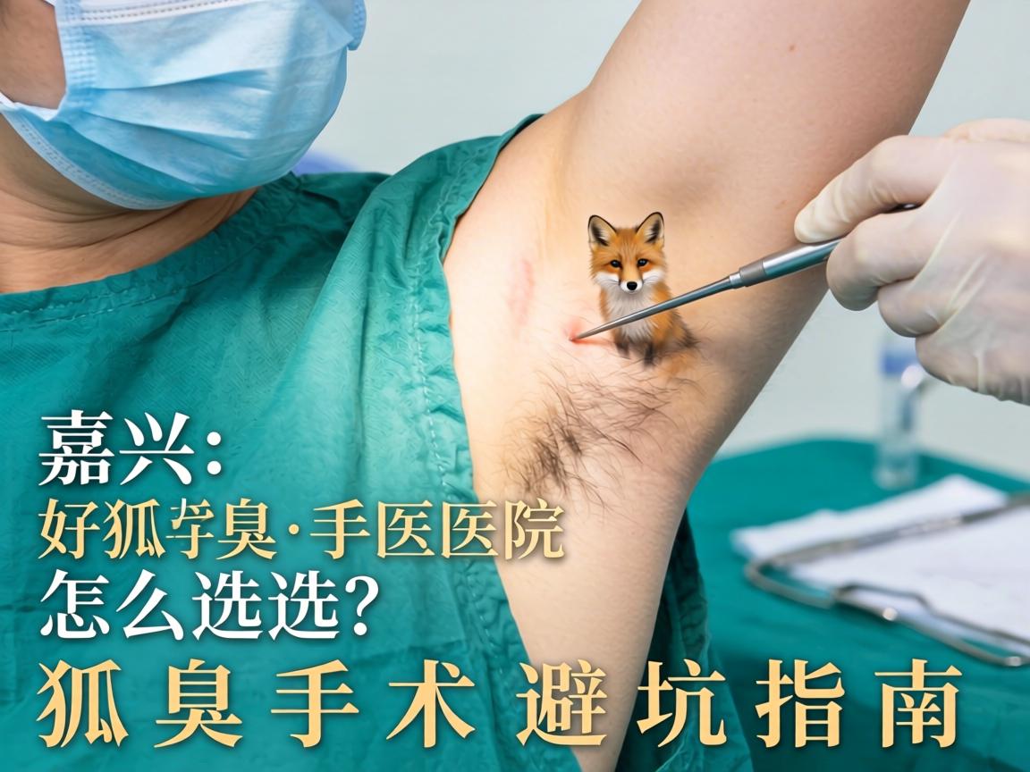 嘉兴狐臭手术好医院怎么选？狐臭手术避坑指南