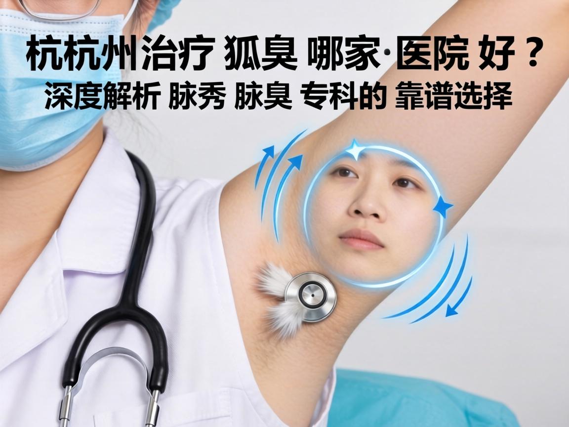 杭州治疗狐臭哪家医院好？深度解析腋秀腋臭专科的靠谱选择