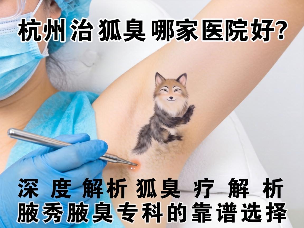 杭州治疗狐臭哪家医院好？深度解析腋秀腋臭专科的靠谱选择