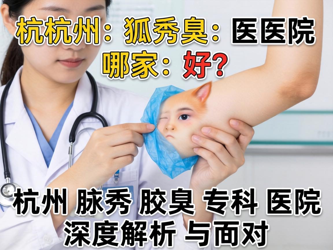 杭州狐臭医院哪家好？杭州腋秀腋臭专科医院深度解析与对比