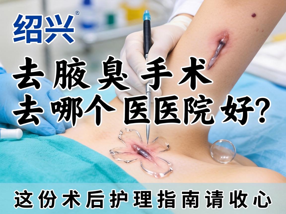 绍兴去腋臭手术去哪个医院好？这份术后护理指南请收好