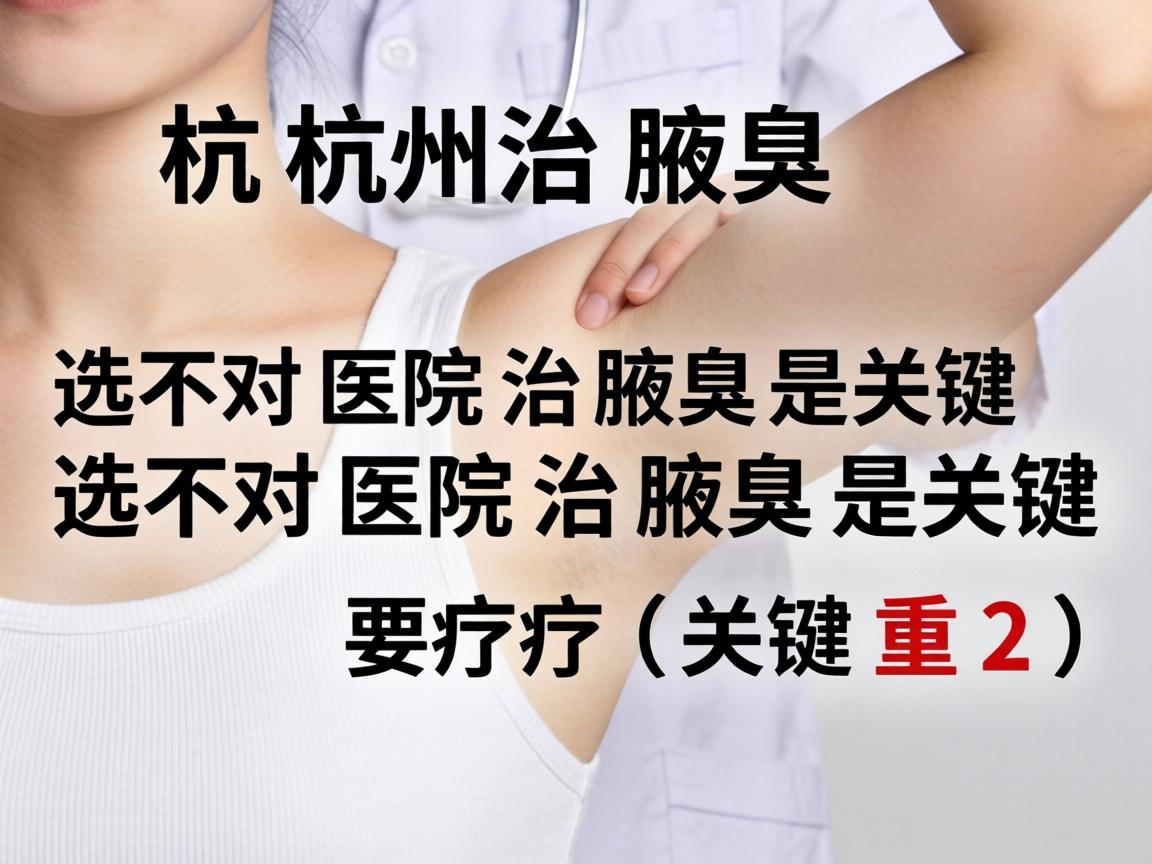 杭州治腋臭，选对医院治腋臭是关键（关键词重复2次）