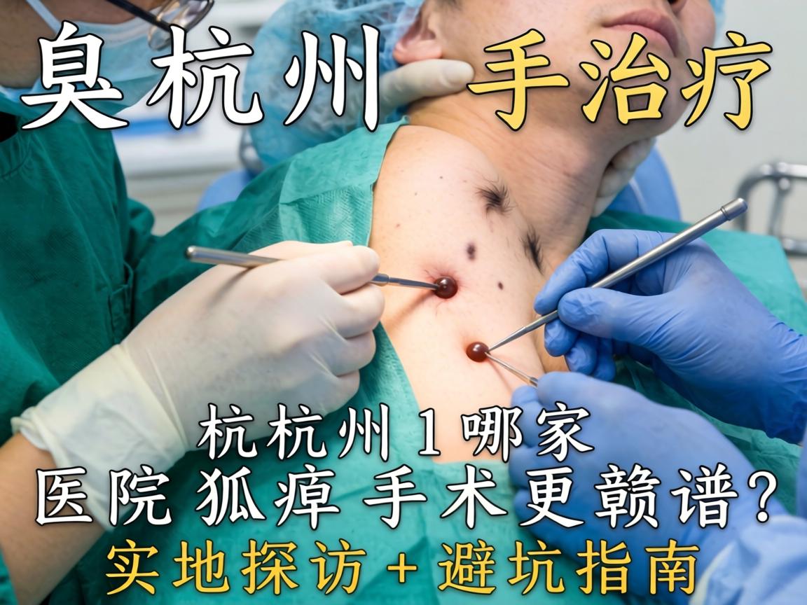 杭州狐臭手术治疗，杭州哪家医院狐臭手术更靠谱？实地探访+避坑指南