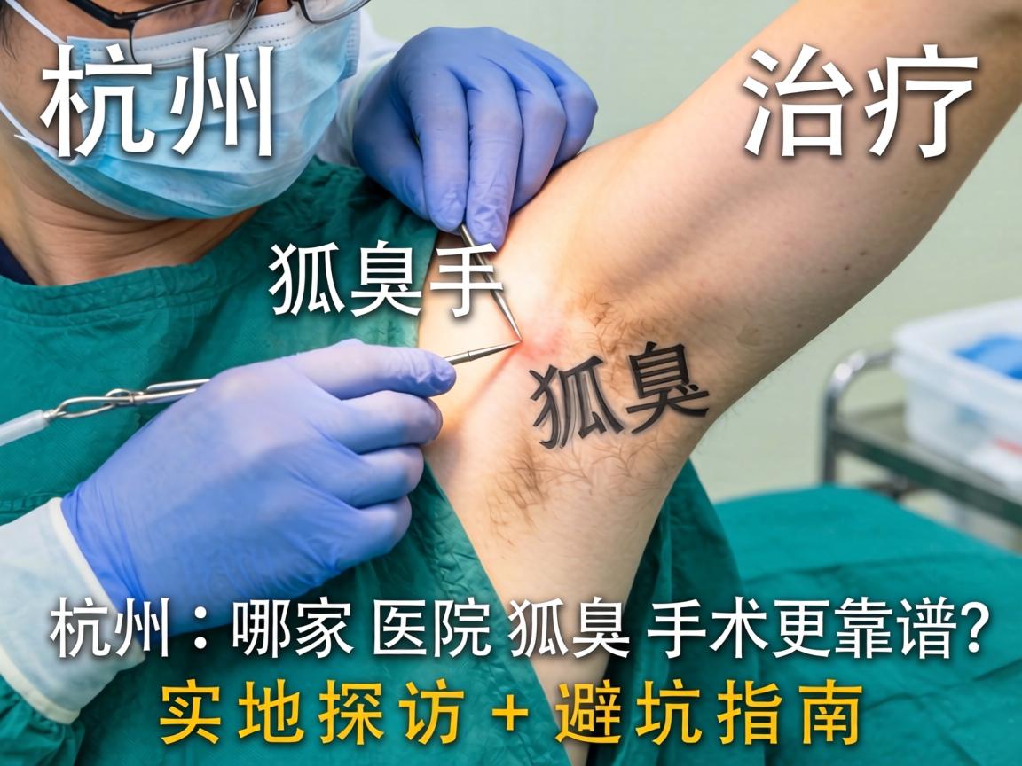 杭州狐臭手术治疗，杭州哪家医院狐臭手术更靠谱？实地探访+避坑指南