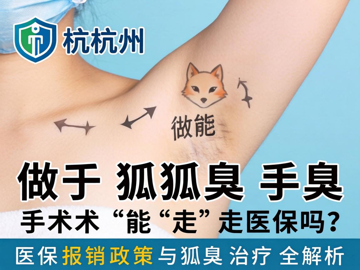 杭州做狐臭手术能走医保吗？医保报销政策与狐臭治疗全解析