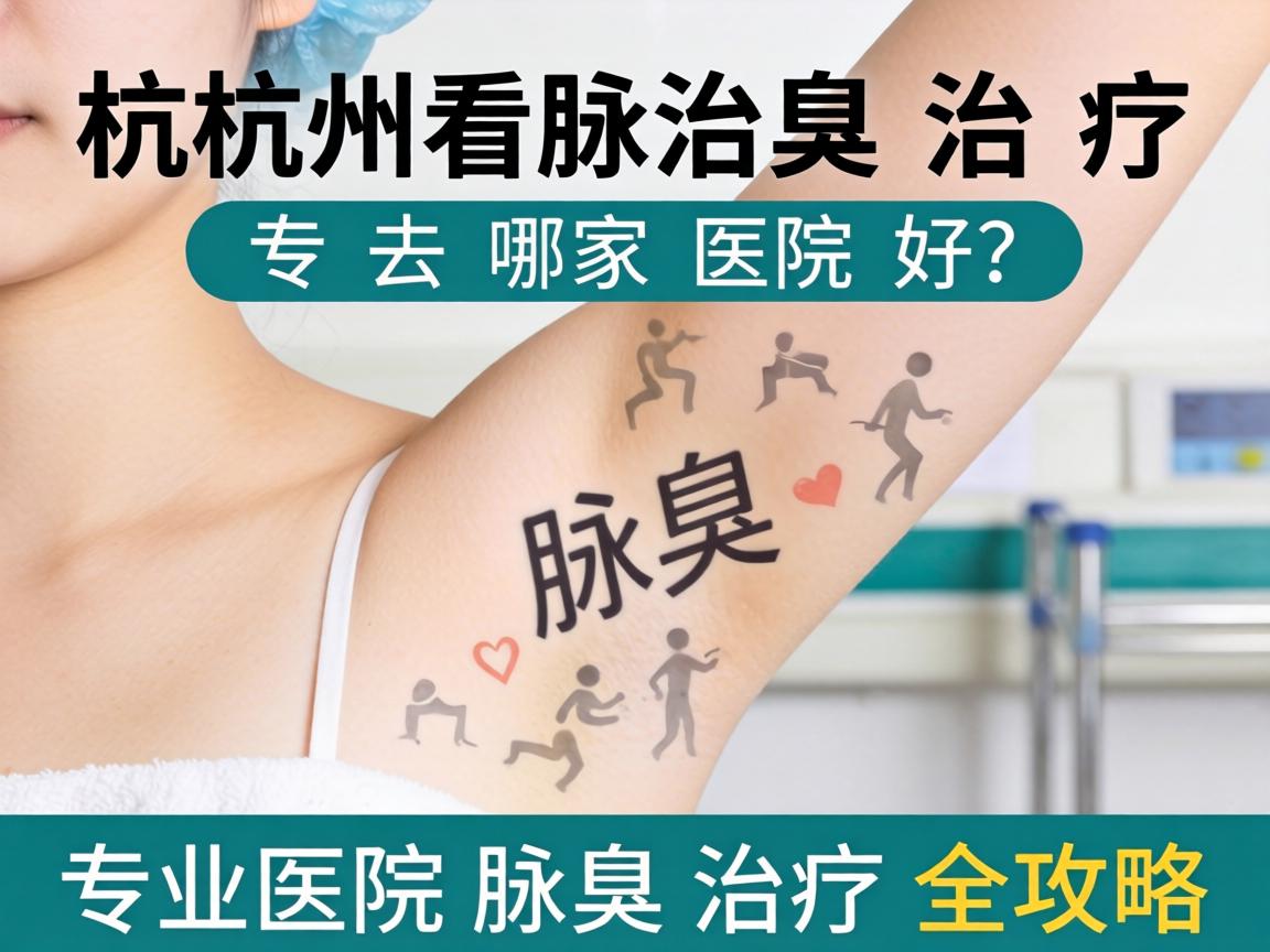 杭州腋臭治疗去哪家医院好？专业医院腋臭治疗全攻略