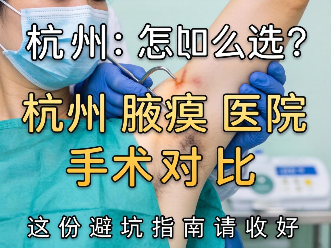 杭州腋臭医院怎么选？杭州腋臭医院手术对比，这份避坑指南请收好