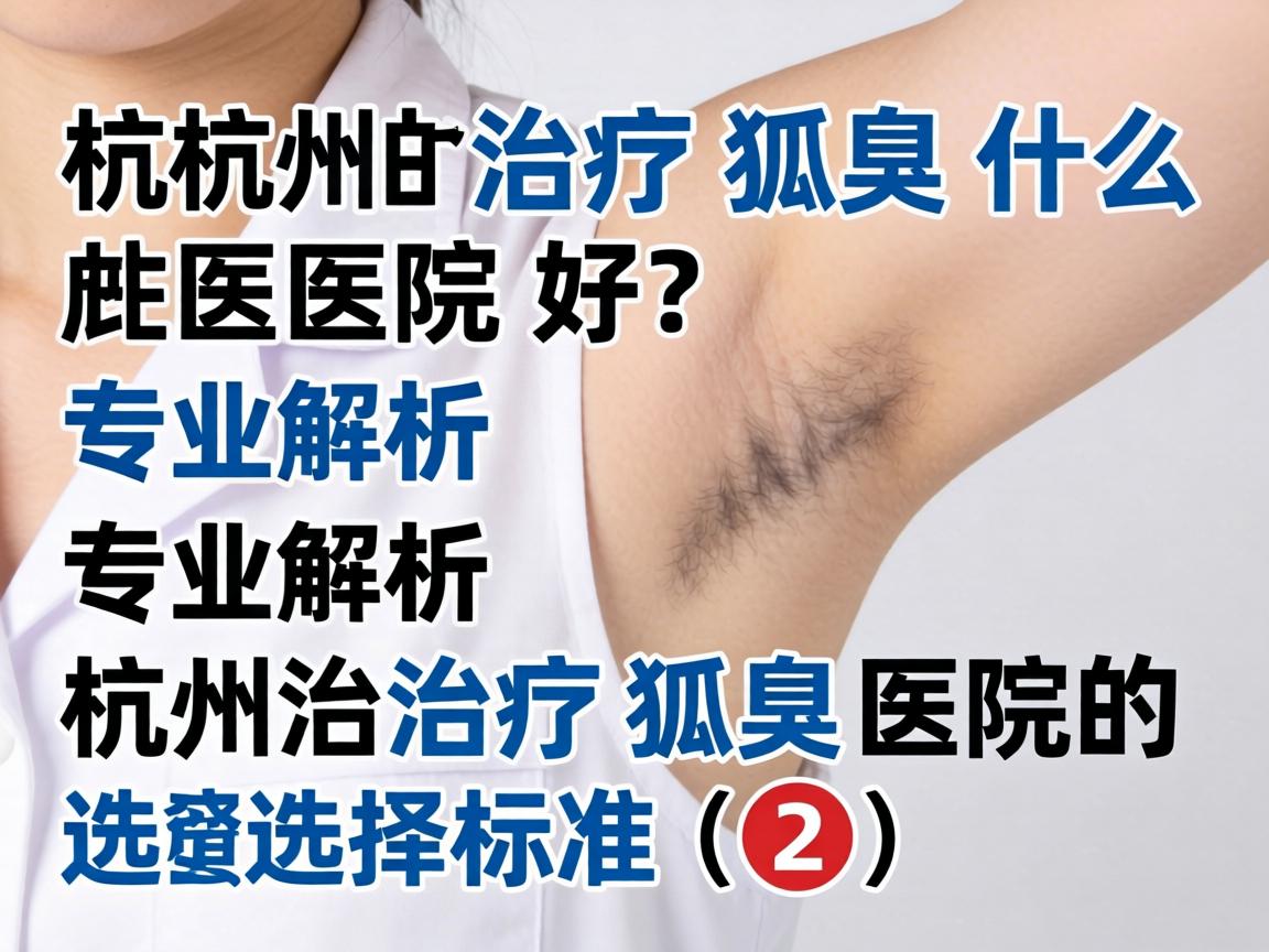 杭州治疗狐臭什么医院好？专业解析杭州治疗狐臭医院的选择标准（标题重复2次核心关键词）